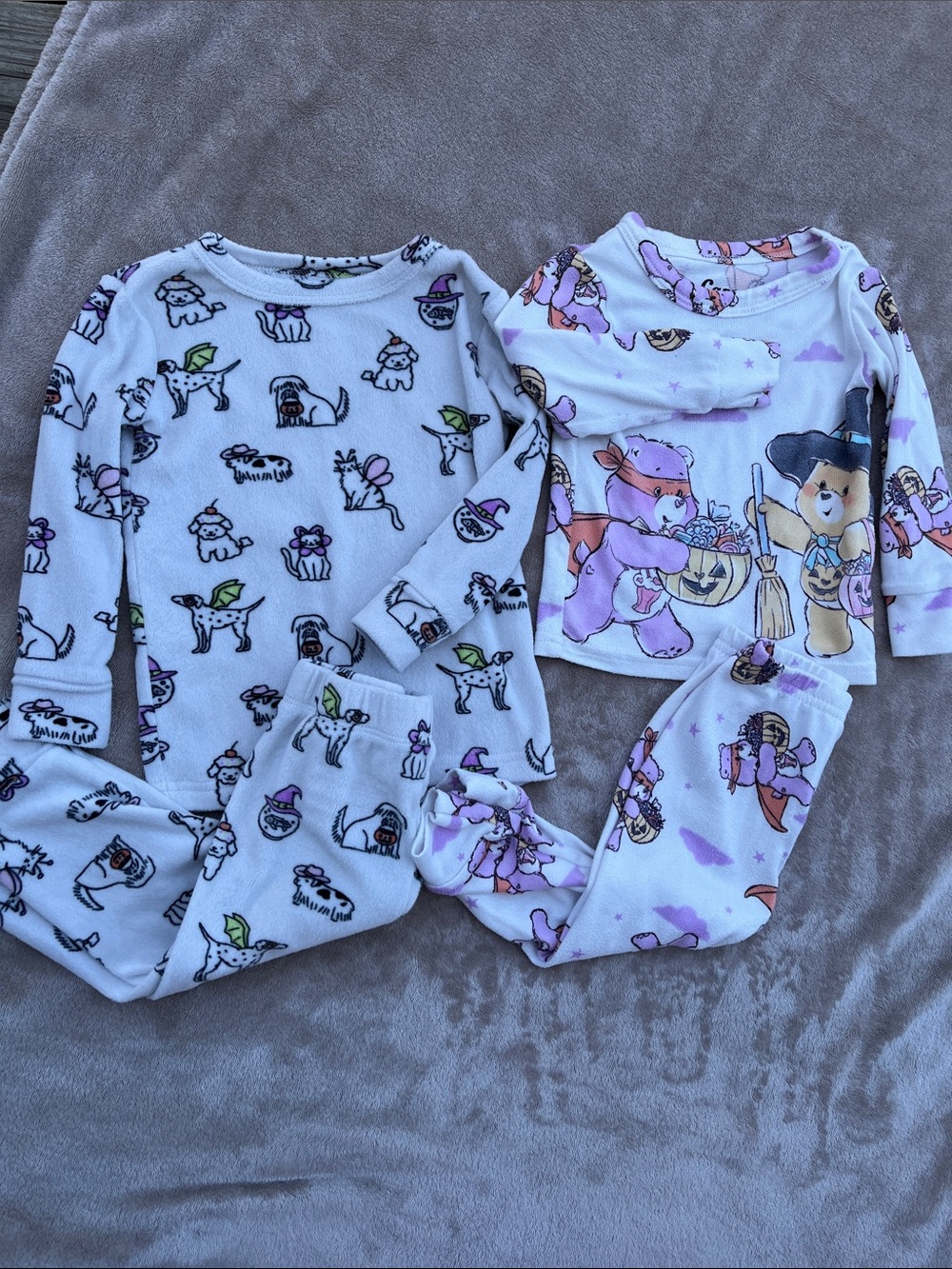 Girls Halloween Pajama Bundle, Size 18 Months